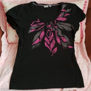 Black/Pink Top